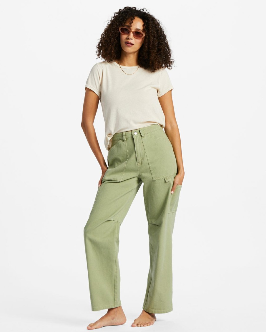 * Clothing | Discount Leia Cargo Pants Avocado