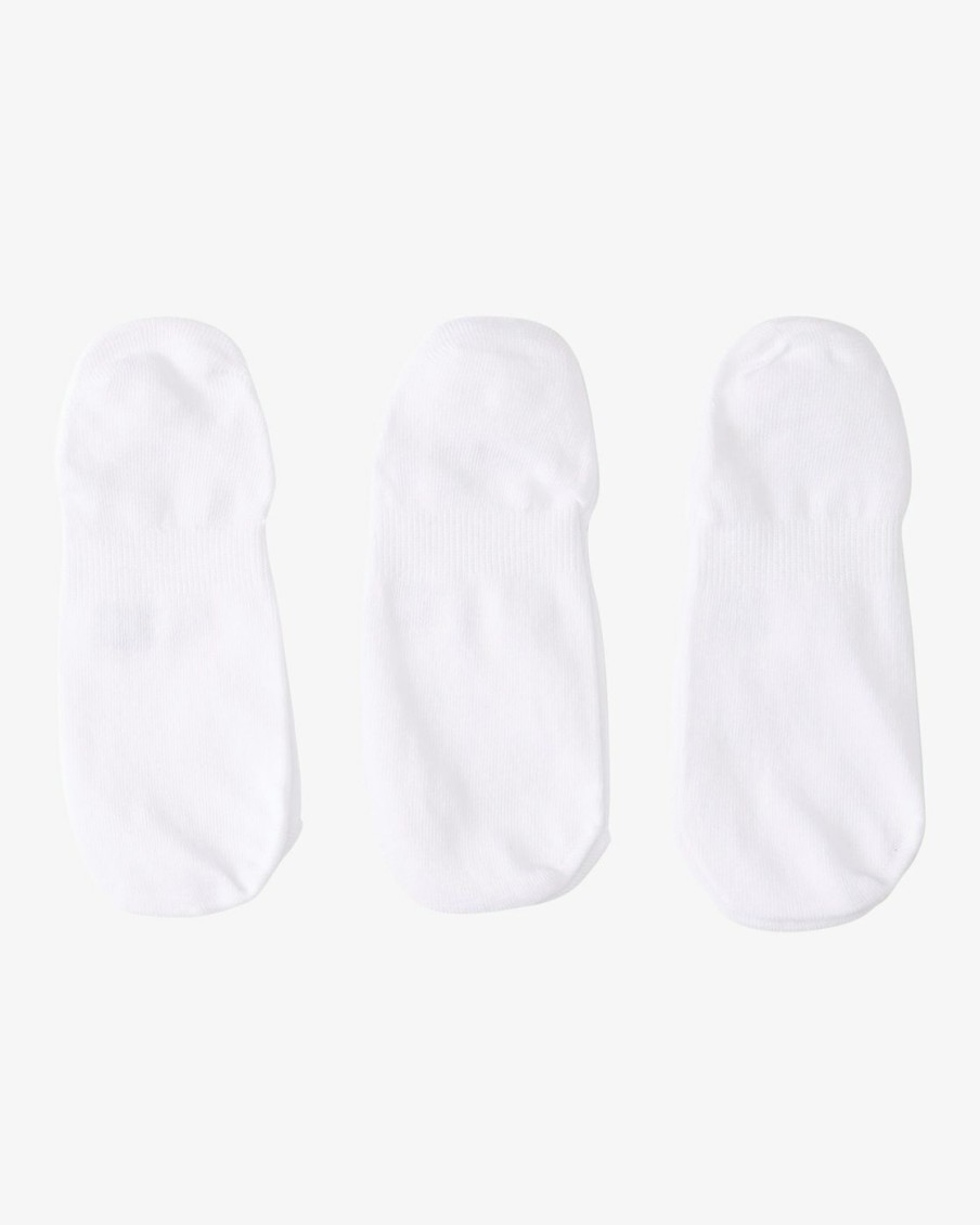 * Accessories | Bargain Sale 3-Pack Core No-Show Socks White