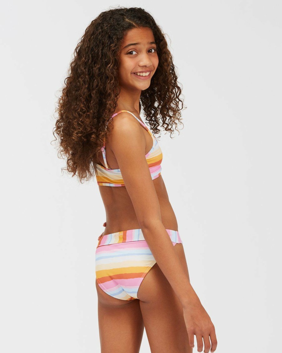 * Girls | Opening Sales Girls' Rising Sun Trilet Bikini Set Multi