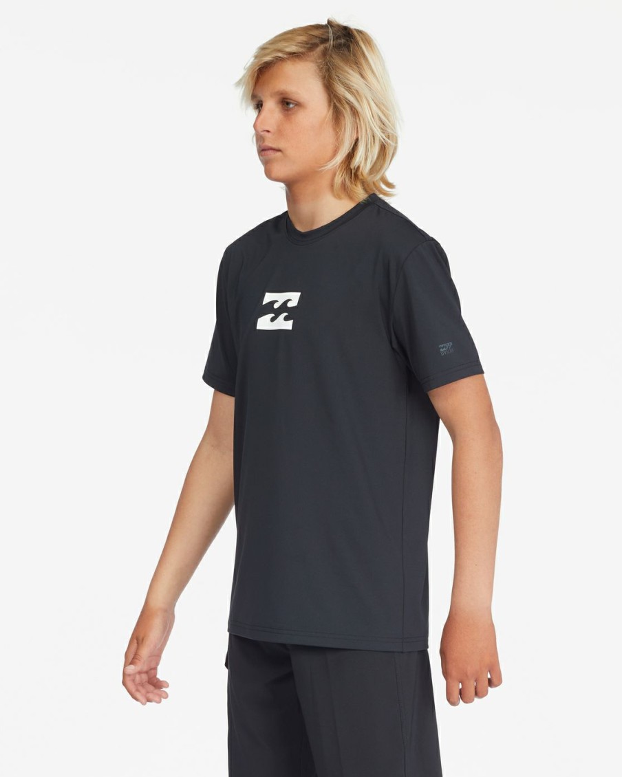 * Boys | Opening Sales Boy'S All Day Wave Loose Fit Short Sleeve Surf Tee