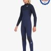 * Wetsuits | Hot Selling Boy'S 4/3 Furnace Comp Chest Zip Full Wetsuit Navy