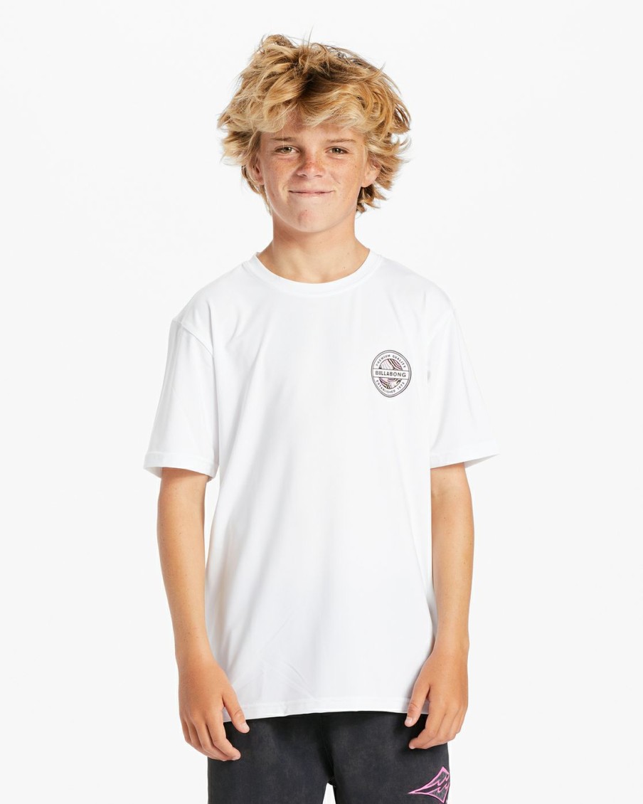 * Boys | Sale Rotor Kids Short Sleeve Upf 50 Surf T-Shirt