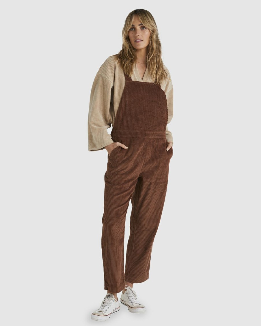 * Dresses | Classical So Stoked Overalls Darkchoc