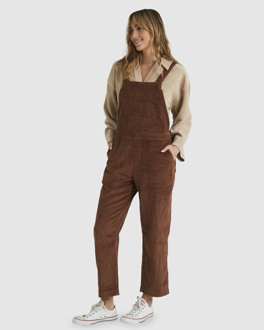 * Dresses | Classical So Stoked Overalls Darkchoc