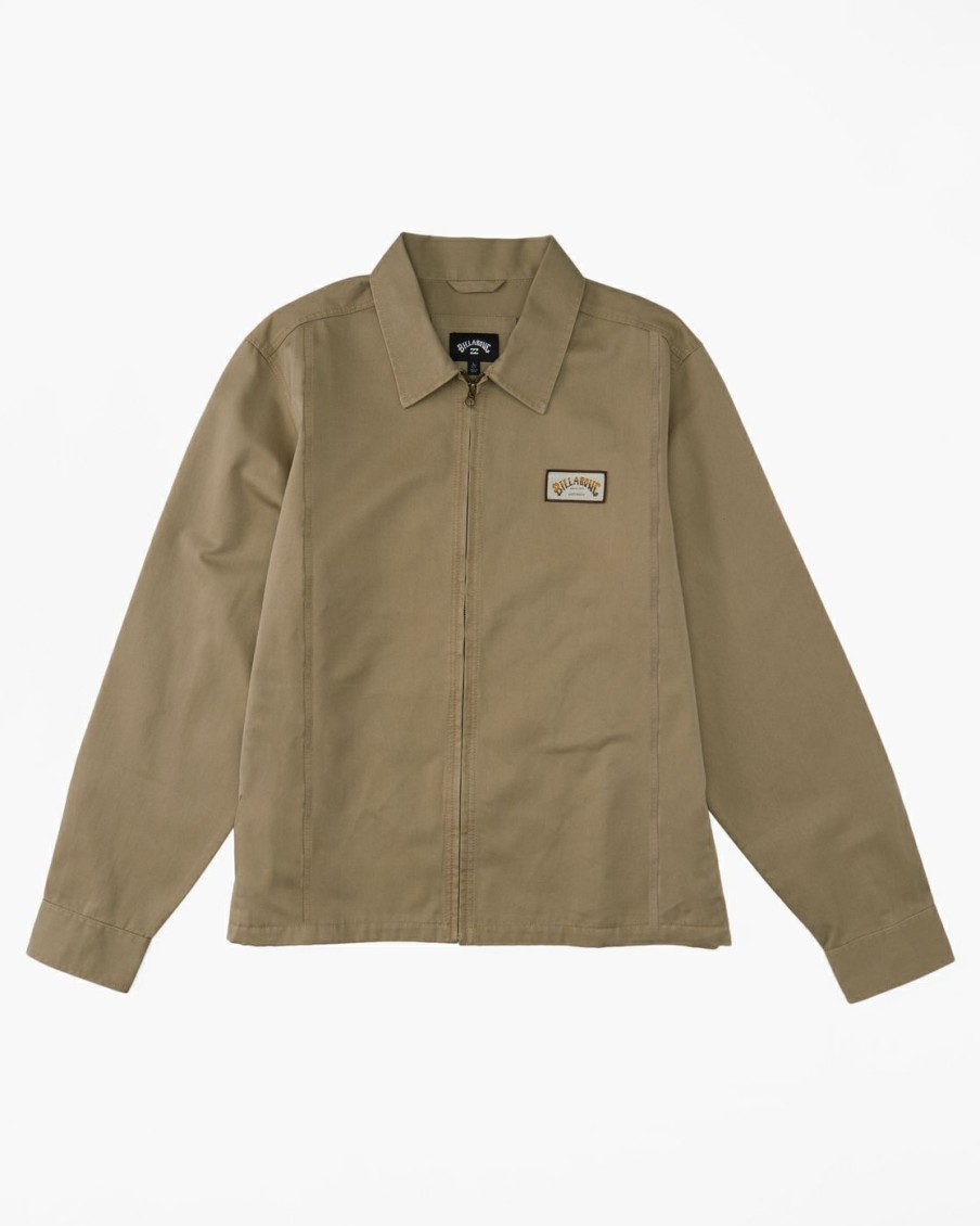 * Clothing | Excellent Quality Station Workwear Jacket Khaki