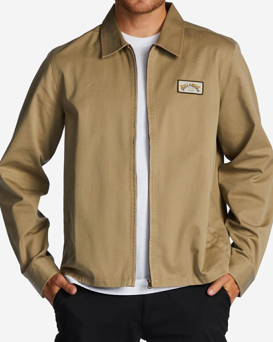 * Clothing | Excellent Quality Station Workwear Jacket Khaki