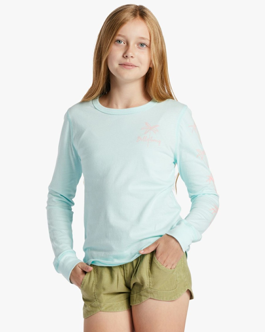 * Girls | Wholesale Girl'S Vacation Time T-Shirt Seaspray