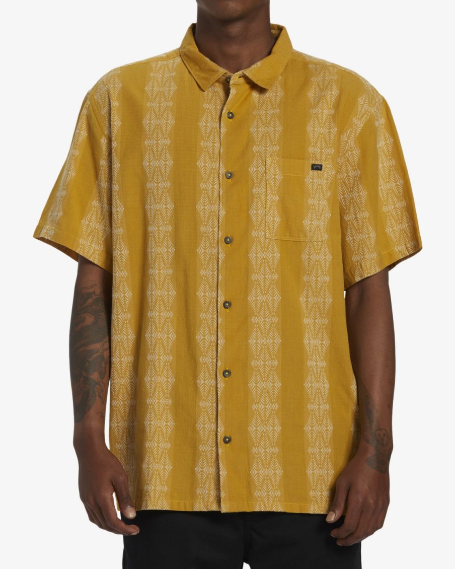 * Shirts | Sale Sundays Jacquard Short Sleeve Shirt