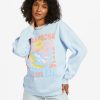 * Hoodies & Fleece | Classical Beach Dreams Sweatshirt Raindrop