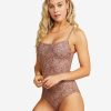 * Swim | Bargain Sale Hidden Shore Scoop Front One Piece Swimsuit Toffee