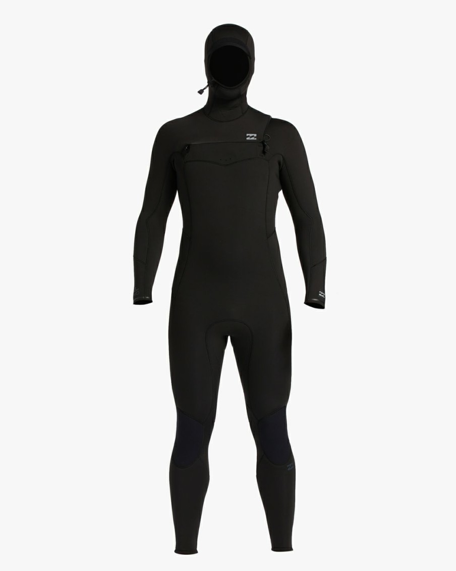 * Wetsuits | Discount Sale 5/4 Absolute Chest Zip Hooded Wetsuit Black