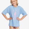 * Girls | Excellent Quality Girls' Desert Paradise Graphic Boyfriend T-Shirt Lightindigo