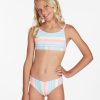 * Girls | Wholesale Girls' Stoked On Stripes Billie Bikini Set Multi