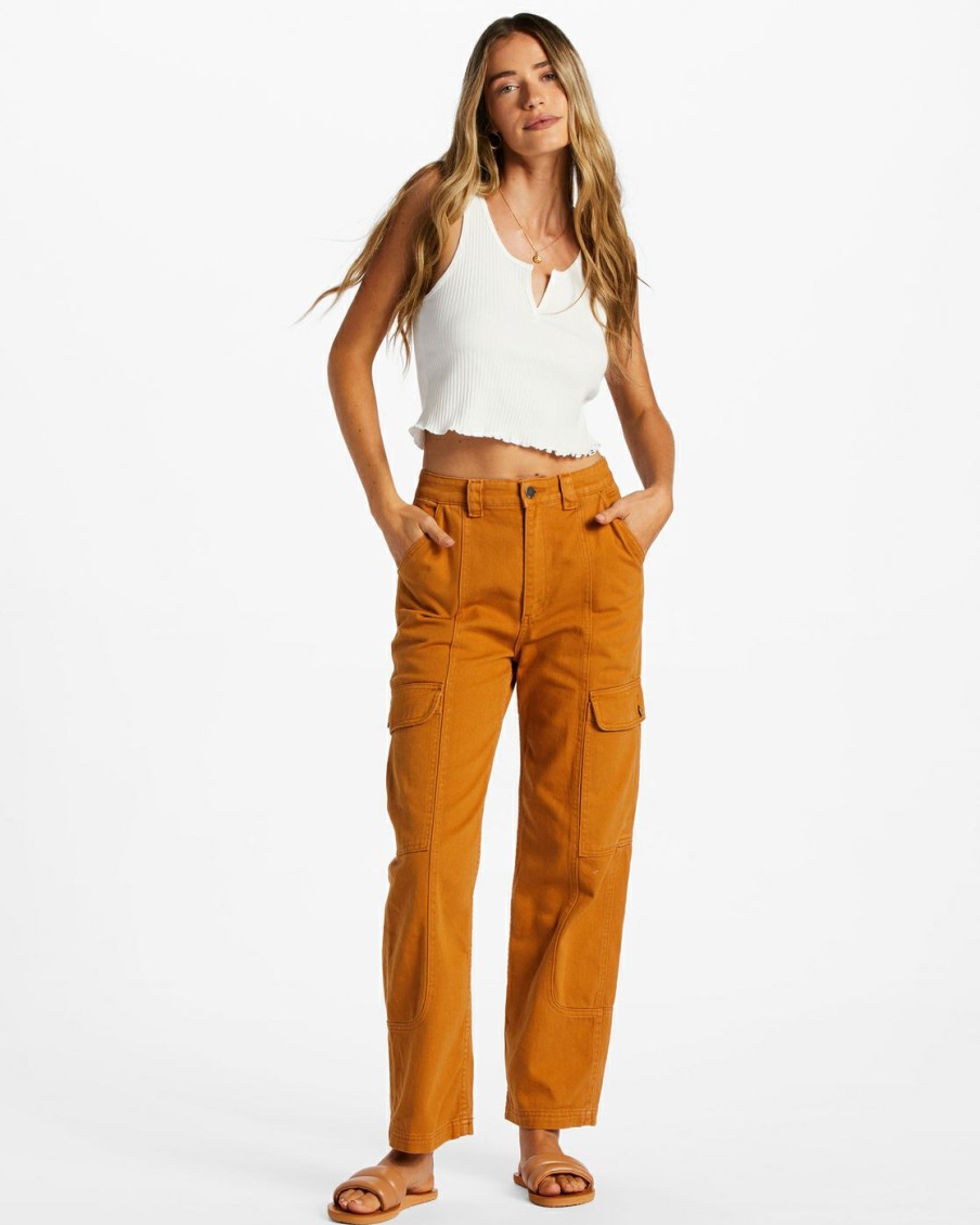 * Clothing | Less Expensive Wall To Wall Denim Cargo Pants