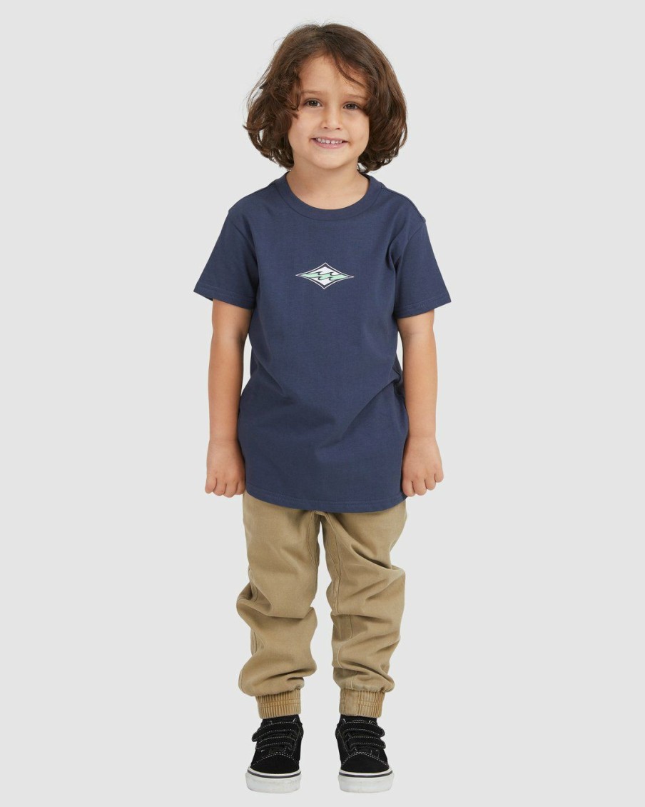 * Boys | Official Boy'S (2-7) Groms Diamond Wave Short Sleeve T-Shirt