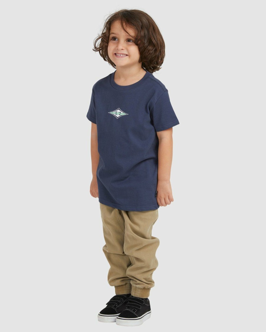 * Boys | Official Boy'S (2-7) Groms Diamond Wave Short Sleeve T-Shirt