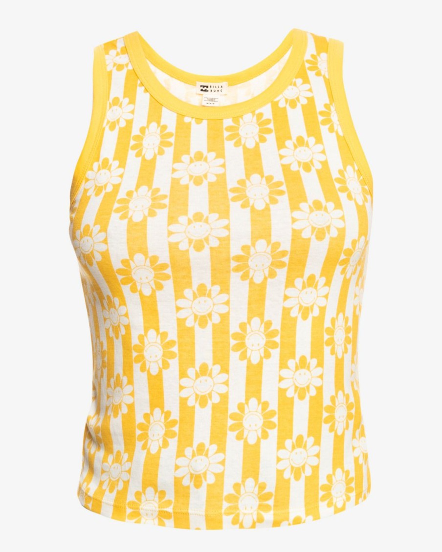 * Tops | Latest Billabong X Smiley Little Smiles Tank Top Brighterdays