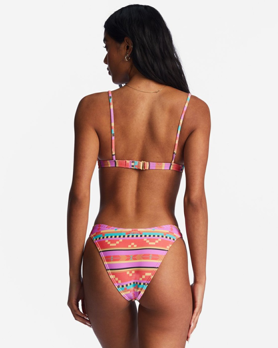 * Swim | Wholesale Baja Rising Hike Bikini Bottoms Brightpoppy