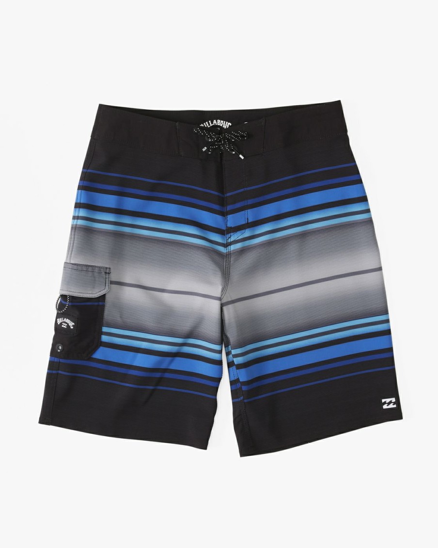 * Boys | Latest Boys' All Day Stripe Pro Performance 16 Boardshorts