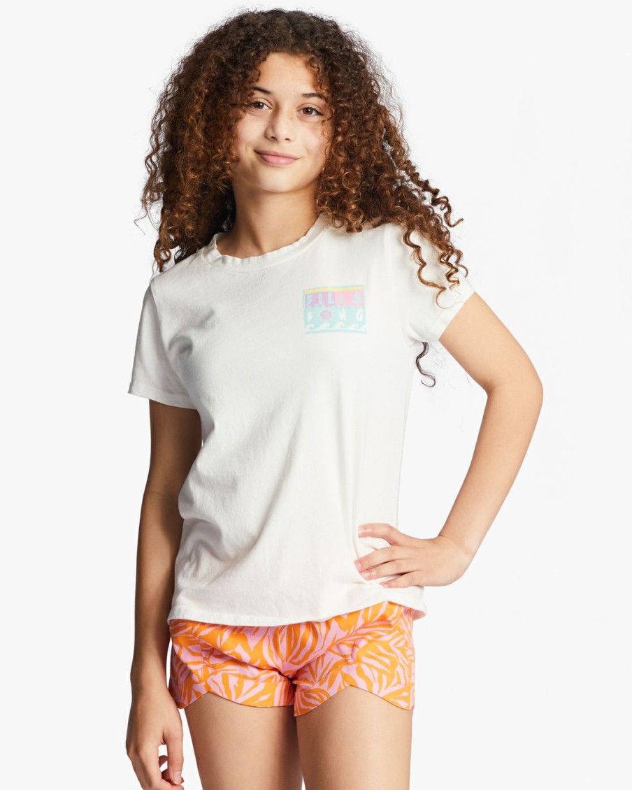 * Girls | Bargain Sale Girl'S 4-16 Enjoy The View Oversized T-Shirt Saltcrystal