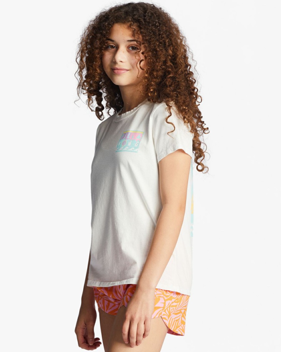 * Girls | Bargain Sale Girl'S 4-16 Enjoy The View Oversized T-Shirt Saltcrystal