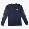 * Boys | Bargain Sale Snaking Arches Long Sleeve T-Shirt Navy