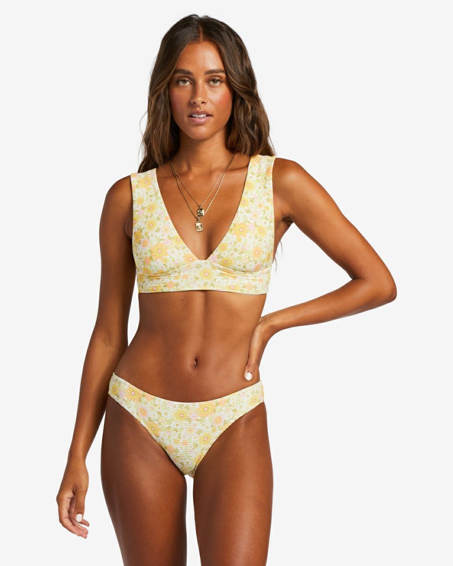 * Swim | Hot Selling Sun Worshipper Tanlines Plunge Bikini Top Multi