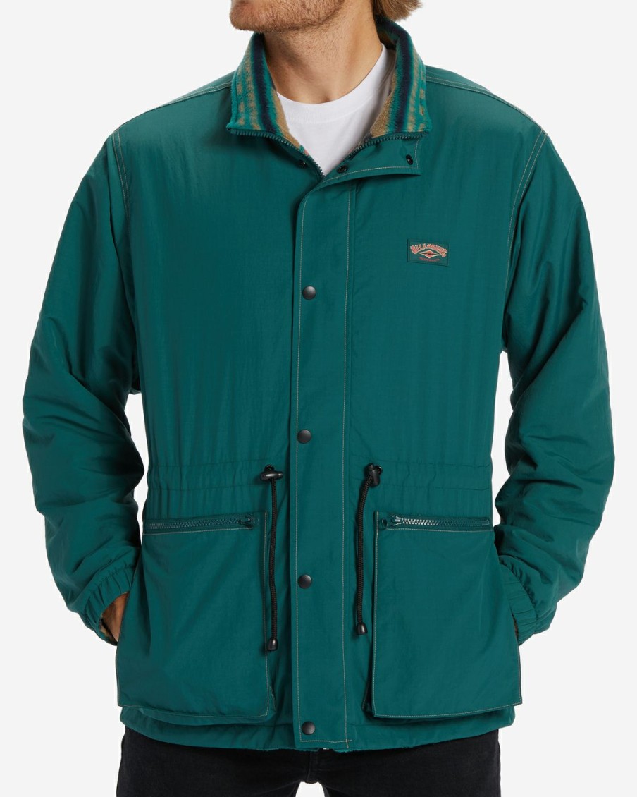 * Clothing | Classical Gnaraloo Reversible Jacket Deepteal