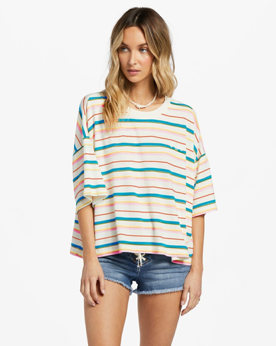 * Tops | Fashionable Feeling Free Boxy T-Shirt