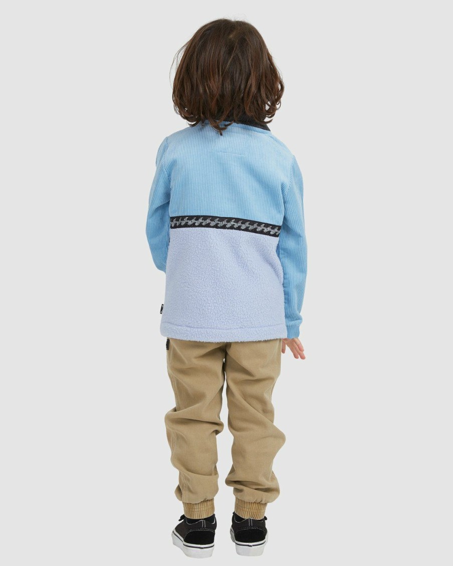 * Boys | Best-Selling Boy'S (2-7) Space Cow Half-Zip Pullover Dustyblue