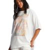 * Graphic Tees & Tanks | Wholesale Sunshine Dream Oversized T-Shirt Saltcrystal