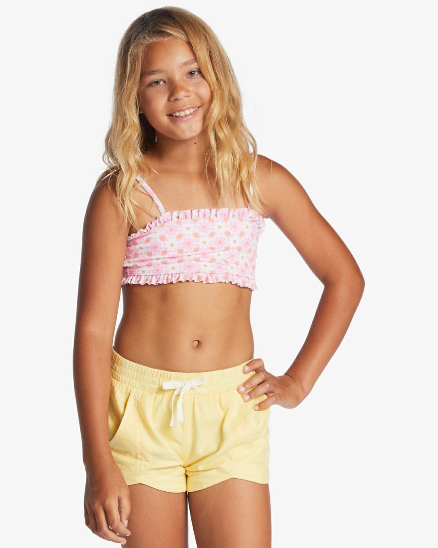 * Girls | Less Expensive Mad For You Elastic Waist Shorts