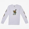 * Boys | Fashionable Croc Long Sleeve T-Shirt White