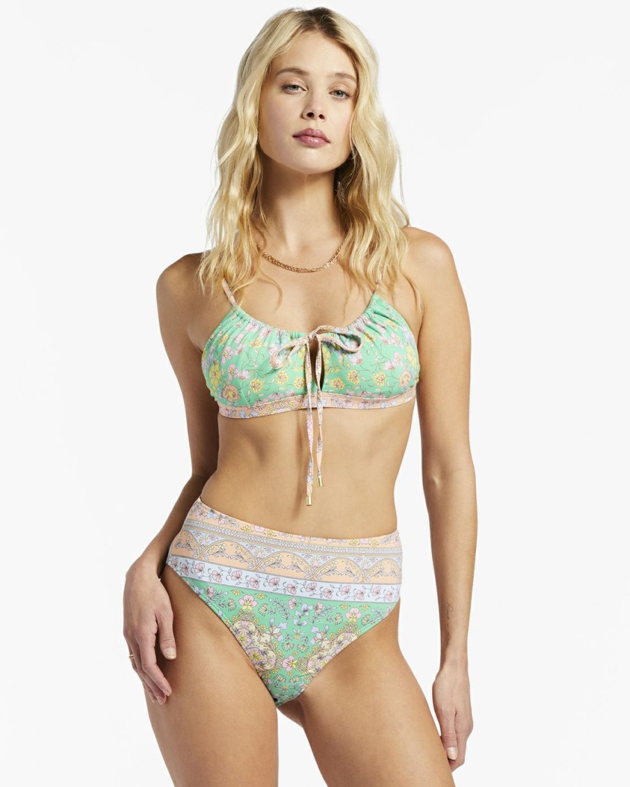 * Swim | Less Expensive La Mer Hawaii Maui Skimpy Bikini Bottoms Green