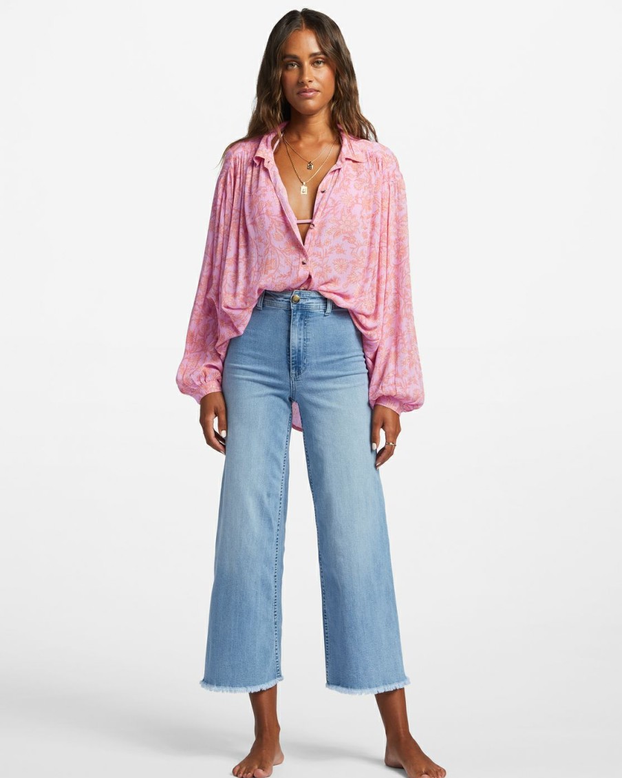 * Tops | Discount Day After Day Long Sleeve Shirt Pinktrails