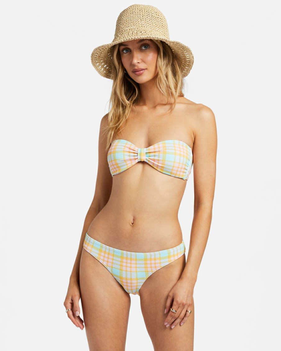 * Swim | Latest Check Please Bandeau Bikini Top Multi