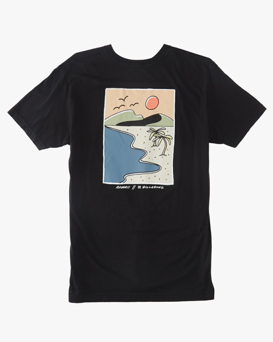 * Shirts | Discount Sale Hawaiian Tropics T-Shirt Black