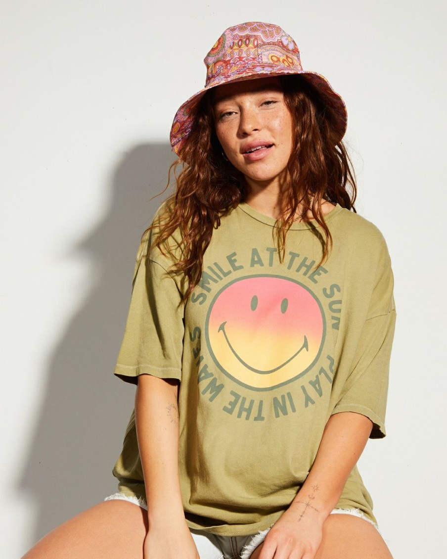 * Accessories | High Quality Billabong X Smiley Bucket Hat Multi