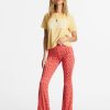 * Clothing | Discount Sale Sundown High-Waisted Flared Pants Coralcrush