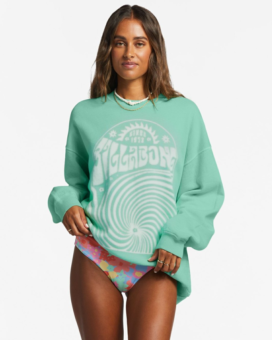 * Hoodies & Fleece | Discount Sale Ride In Oversized Crewneck Sweatshirt