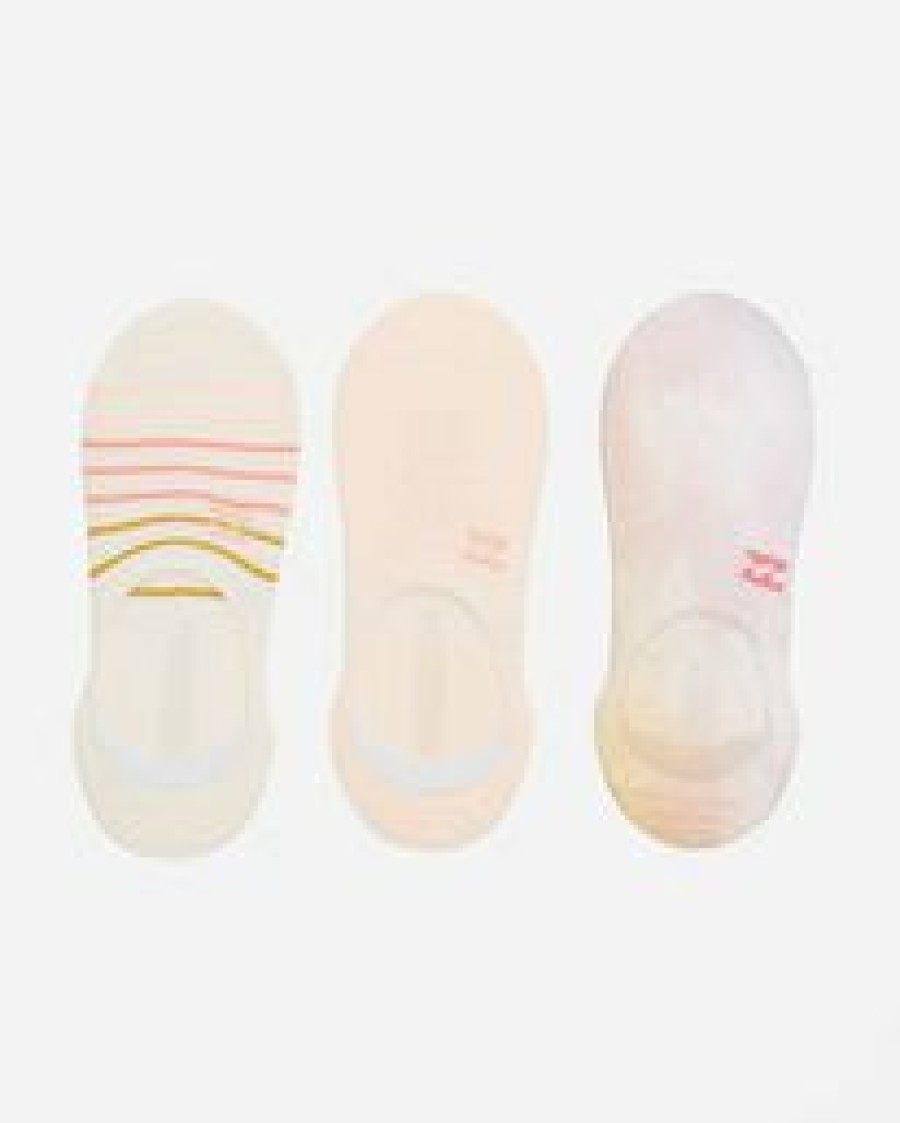 * Accessories | Bargain Sale 3-Pack Safari Nights Tie-Dyed No Show Socks Pink