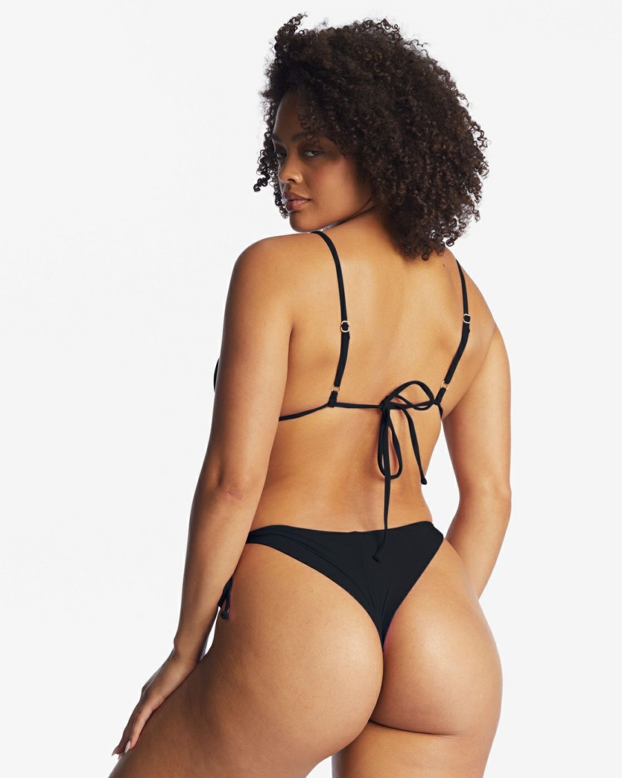 * Swim | Quality Guarantee Sol Searcher Tie-Side Tanga Bikini Bottoms