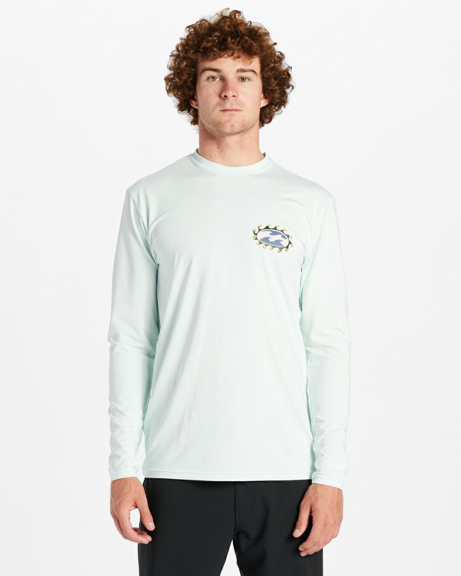 * Shorts | Quality Guarantee Crayon Wave Long Sleeve Upf 50 Surf T-Shirt