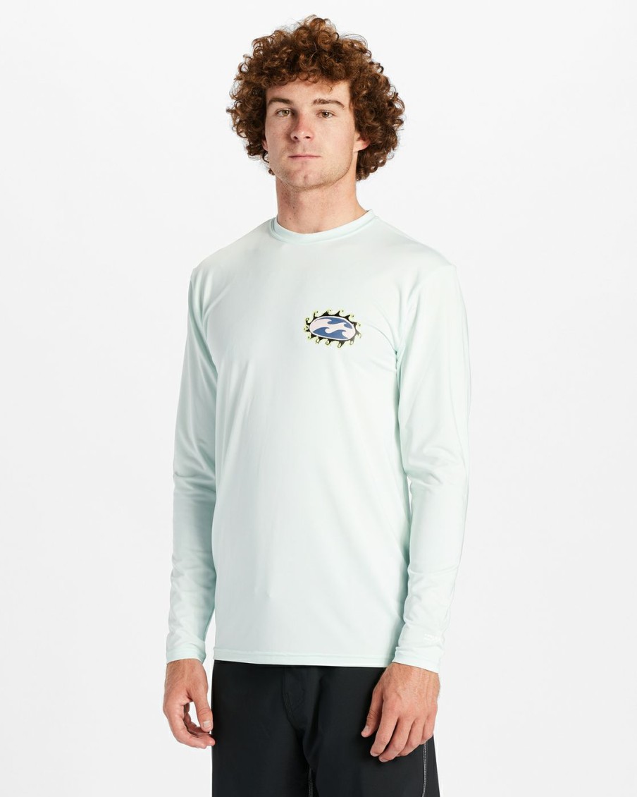 * Shorts | Quality Guarantee Crayon Wave Long Sleeve Upf 50 Surf T-Shirt